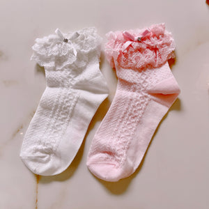 Luna Lace Socken