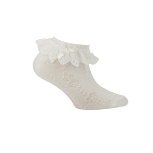 Cotton Lace Socken